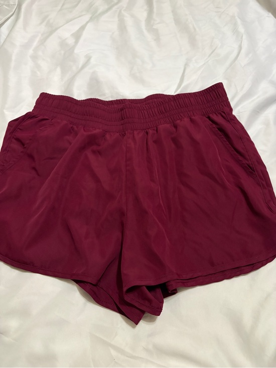 Athletic Works Pants - Athletic Works Women's Maroon Athletic Shorts